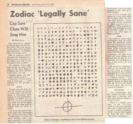 Solved 340-character Cipher - Zodiac Killer Ciphers Wiki